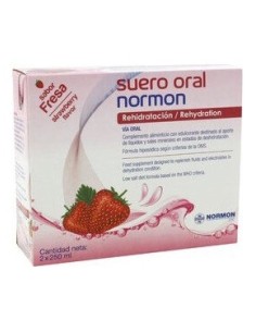 Sueroral Normon Fresa Pack 2 X 250 Ml