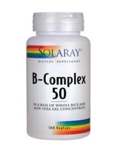 B Complex 50 50 Caps Solaray