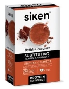 Siken Sustitutive Batido Chocolate 6 S