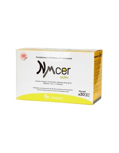 Nmcer Activ 30 Sobres Fresa 30 Perlas