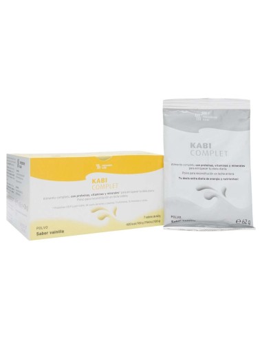 Kabi Complet Polvo Sabor Vainilla 7 Sobres 62G