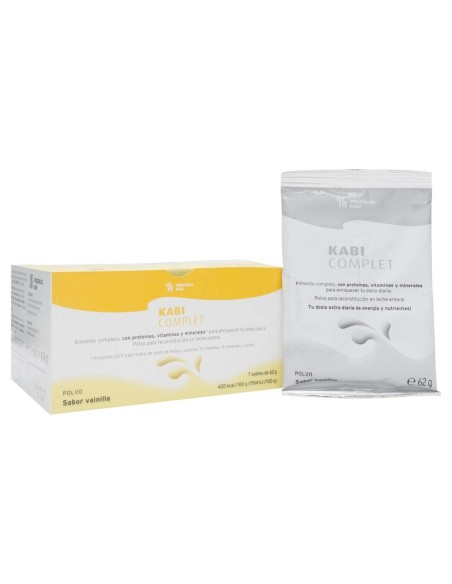 Kabi Complet Polvo Sabor Vainilla 7 Sobres 62G
