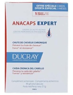 Anacaps Expert Caída Crónica Del Cabello 30Caps