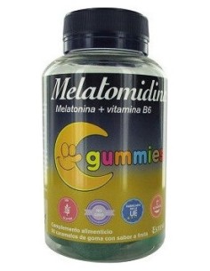 Melatomidina Gummies 50 Caramelos Melatonina + Vitamina B6