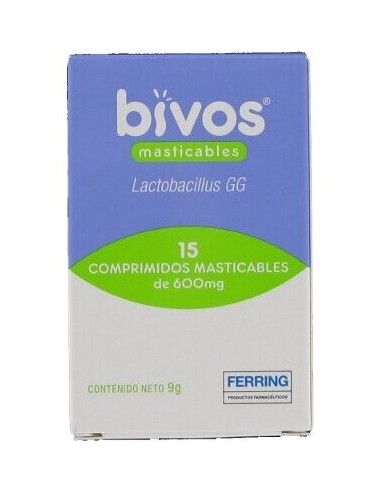 Bivos Lactobacillus Masticables Ferring 15...