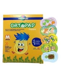 Ortopad Parche Ocular Happy Medium 20 U