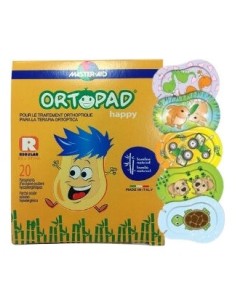 Ortopad® Happy Parche Ocular Regular 20Uds