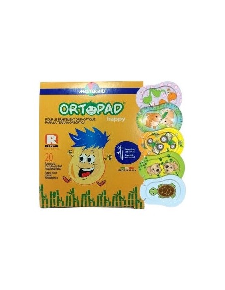 Ortopad® Happy Parche Ocular Regular 20Uds