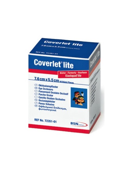 Coverlet Lite Junior Parches Oculares 40Uds