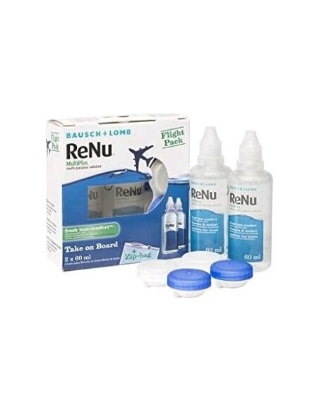 Bausch Lomb Renu Mps Pack Viaje 2X60Ml