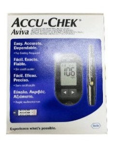 Accu Check Aviva Medidor Glucosa /Dl Set