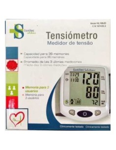 Sanitec Tensiómetro De Muñeca Hi 168Jd 1Ud