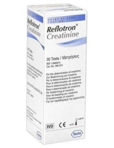 Reflotron Tira Creatinina 30 Unidades