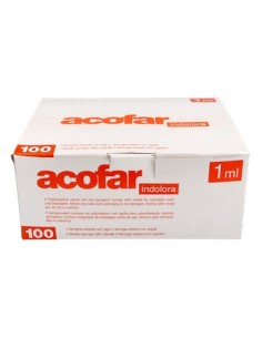 Jeringa Acofar Esteril 1 Ml 16/0.5 Aguja