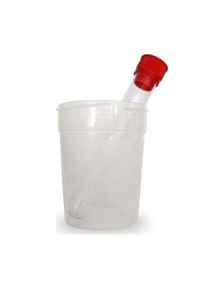 Acofar Kit Envase Recogida Muestras De Orina 120Ml + Tubo