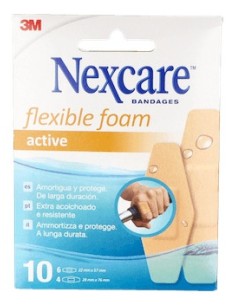 Nexcare Active 360º Apósitos Adhesivos Surtido 10Uds