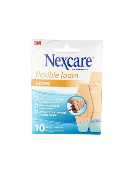 Nexcare Active 360º Apósitos Adhesivos Surtido 10Uds