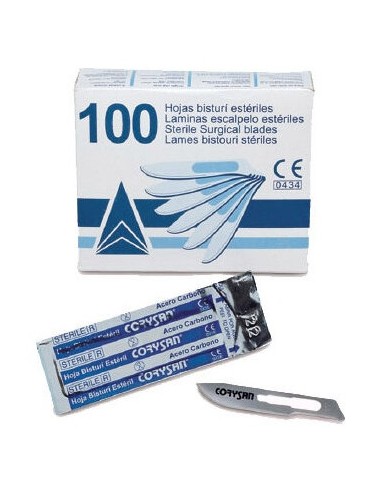 Hojas Bisturi Corysan N.22 100 Und.