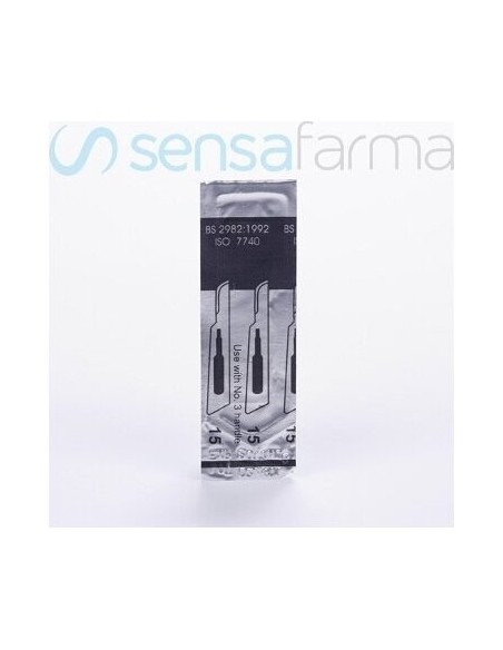 Hojas Bisturi Corysan N.15 100 Und.