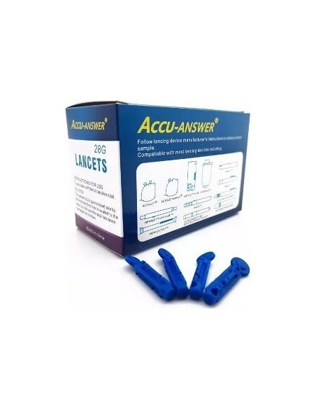 Accu Answer Lancetas Esteriles 25 Ud