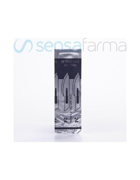 Hojas Bisturi Corysan N.24 100 Und.