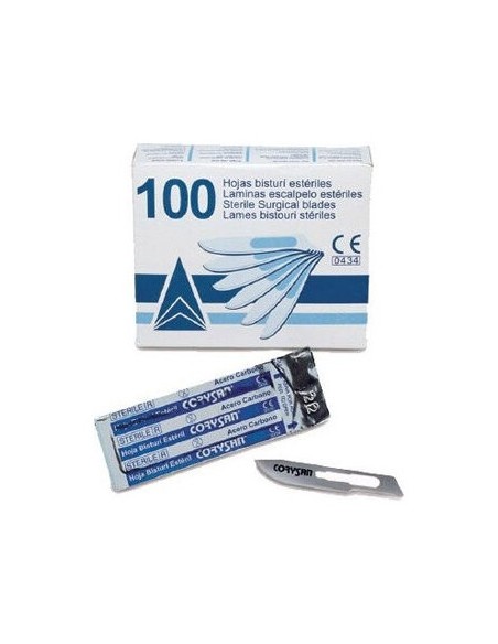 Hojas Bisturi Corysan N.10 100 Und.