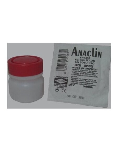 Anaclin Envase Recogida Heces Y Esputos  65 Ml
