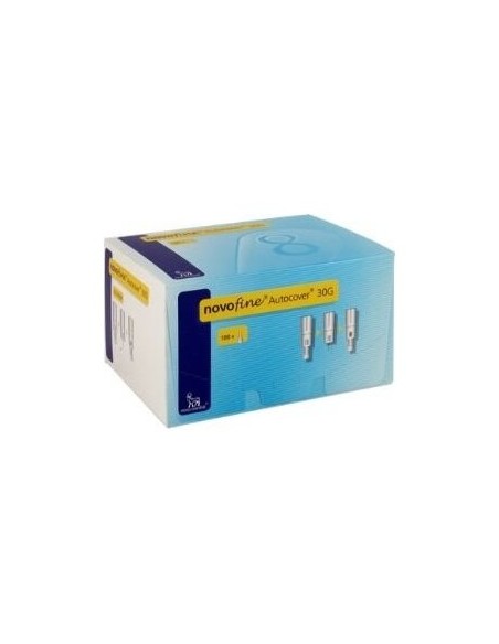 Novofine Autocover 30G 0,3X8Mm 100Agujas