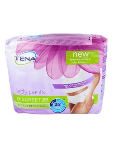 Tena Protective Underwear Discreet T-Media 12Uds