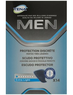 Tena Men Escudo Protector 14Uds