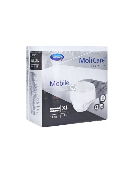 Molicare Pañal Premium Mobile 10D Xl