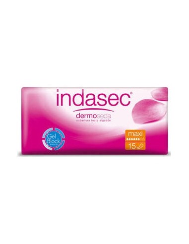 Indasec Maxi Compresas Perdidas Leves 15Uds