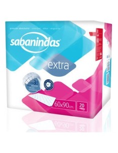 Sabanindas Salvacamas Maxi 60X90Cm 20Uds