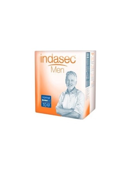 Indasec Hombre Normal Absorc 300Ml 10 Ud