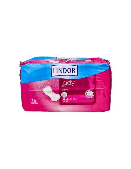 Lindor Lady Pad Extra 4 Gotas 14 Un