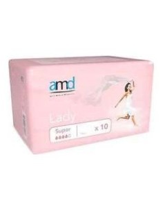 Amd Compresas Super Sin Alas 10Unid