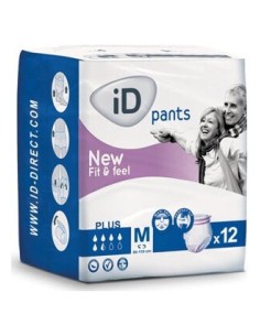 Id Pants F-F Plus Mediano 12 Unidades