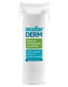 Acofarderm Discos Para Desmaquillar 80Uds