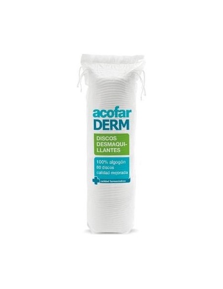 Acofarderm Discos Para Desmaquillar 80Uds