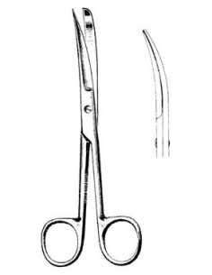 Tijera Corysan Curva A/R 13 Cm