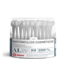 Indas Bastoncillos Cosmeticos 80 Unid