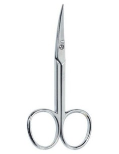 Beter Tijera Manicura Pieles Cromada Curva Profesional