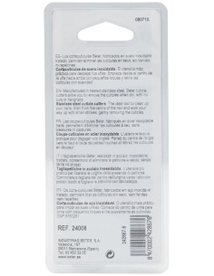 Beter Cortacutículas Con Empujapieles Inox 1Ud