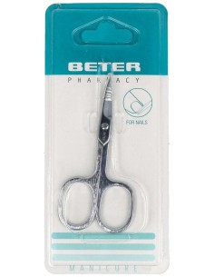 Beter Tijera Manicura Uñas Cromada Recta Profesional
