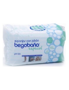 Begobaño Esponja Enjabonada Desechable 30Uds