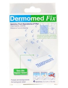 Dermomed Fix Apos 2ª Piel 7,5Cmx10Cm 4 U