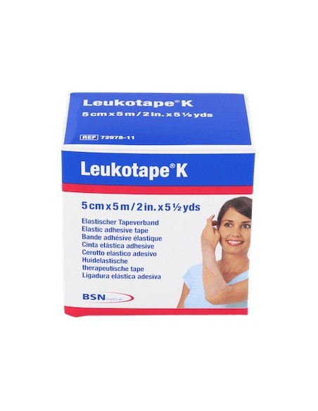 Leukotape K Vendaje Neuro Muscular Tecnica Vnm Beige 5 Cm X 5 C