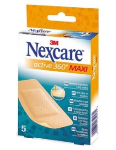 Nexcare® Active 360º Maxi Tiras Adhesivas 54X86Mm 5Uds