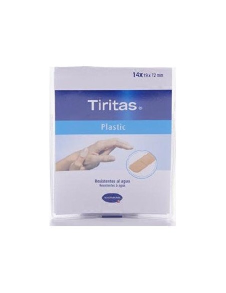 Tiritas® Plastic Apósito Adhesivo 19 X 72 14Uds