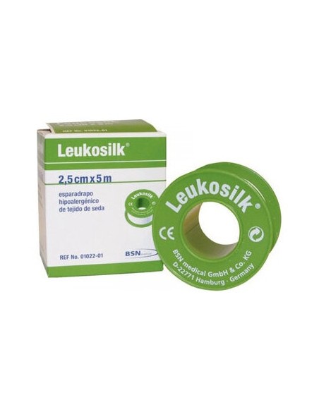 Leukosilk Esparadrapo Hipoalérgico 1U